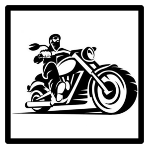Biker old school
